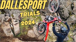 Dallesport WA Motorcycle Trials 332024 4K [upl. by Anelac]