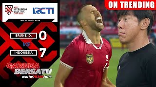 INDONESIA FULL SENYUM  Brunei Darussalam 0 vs 7 Indonesia  AFF Mitsubishi Electric Cup 2022 [upl. by Malanie]