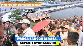 Gak Sangka Warga Diperlakukan Presiden Prabowo Sedekat ini Smp Bangga  Cek Tambak Mentri Trenggono [upl. by Adnuahsor]