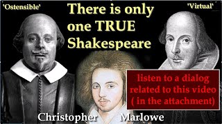 The only true Shakespeare Christopher Marlowe [upl. by Atiuqer]