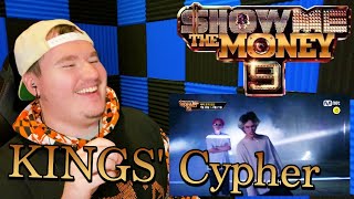 SMTM9 KINGS CYPHER  BewhY  HANGZOO  nafla  punchnello REACTION HE WENT SO HARD [upl. by Robenia]