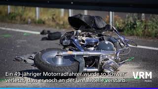 Tödlicher Motorradunfall am MönchhofDreieck [upl. by Connett]