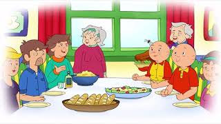 Caillou The Grownup A Very Caillou Thanksgiving Caillou Want’s Pizza [upl. by Jackson]