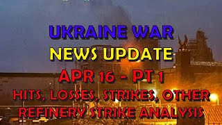 Ukraine War Update NEWS 20240416a Pt 1  Overnight amp Other News [upl. by Odyssey]