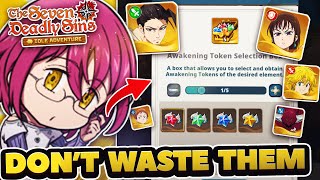 BEST LEGENDARIES TO DUPE WITH TOKENS Dont Waste These Items  7DS Idle Adventure [upl. by Sumedocin]