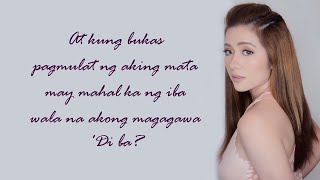 Lyrics At Ang Hirap  Angeline Quinto [upl. by Ailedamla]