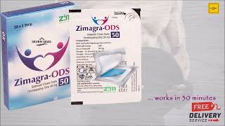 ZIMAGRA ODS Sildenafil Citrate 50 mg [upl. by Nosrej]