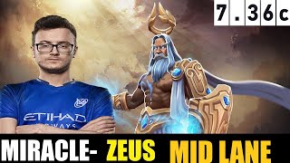 🤯 MIRACLE ZEUS CARRY 735c DOTA 2 HIGHEST MMR MATCHdota2 dota2gameplay miracle [upl. by Uticas]