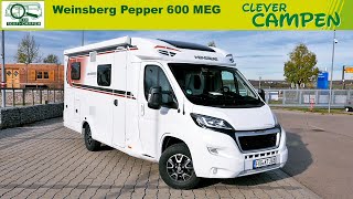 Weinsberg Pepper 600 MEG Ein echt scharfes Angebot  TestReview  Clever Campen [upl. by Amelie]