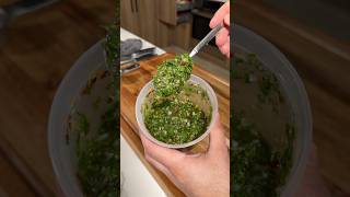 This Chimichurri Recipe can go on ANYTHING [upl. by Ardnat]