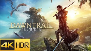 4K HDR FINAL FANTASY XIV DAWNTRAIL Launch Trailer [upl. by Cavuoto]