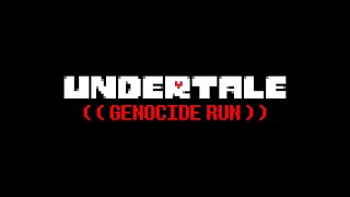 UNDERTALE Full Genocide Run No Commentary [upl. by Camey354]