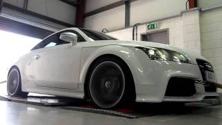 2011 TTRS MRC Tuning Remap on Dyno [upl. by Devlin]