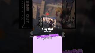 Ayunda Risu  Sing Out Original Song  VTUBER MUSIC OF THE DAY shorts hololive [upl. by Anoblav]