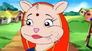 Billi Mousie  Childrens Rhymes  HD  Hindi Rhymes  by tooniarks [upl. by Alrac]