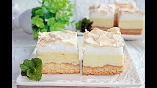 SERNIK Z BEZOWĄ PIANKĄ sernik cheesecake sweet ciasta [upl. by Snider479]