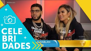 Anuel AA y Karol G hablan sin tapujos de su amor secreto  Un Nuevo Día  Telemundo [upl. by Assennej]