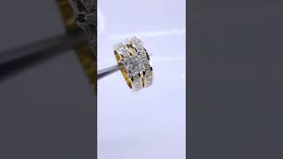 1 carat princesscut diamond ring with matching band [upl. by Rehpotsirc45]