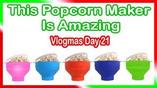 The Coolest Popcorn Maker Ever  HOTPOP Microwave Popcorn Popper Review [upl. by Lytle]