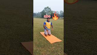 Abs workout।। Belly fat loss🔥motivation ytshorts viralshorts trending shorts [upl. by Ramgad]