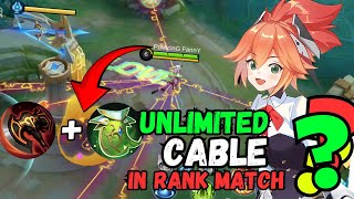 Build for Unlimited Cable fanny in Rank  I tried this build to get more energy [upl. by Aikin]