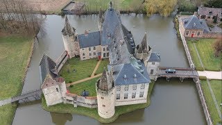 10 Most Epic CASTLES of BELGIUM in HD  DRONE flight [upl. by Aztiley]