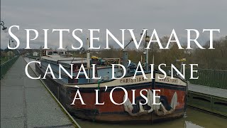 Spitsenvaart op het kanaal van de Aisne naar de Marne [upl. by Awad739]