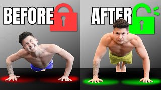 How To Unlock Your Push Up Strength In 5 Minutes [upl. by Suehtomit]