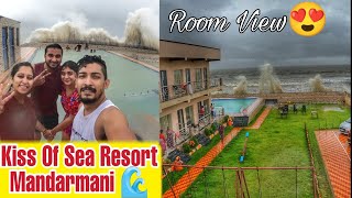 Weekend Trip to the Best Sea View Resort In Mandarmani  Kiss of sea resort [upl. by Hsevahb]