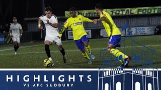 HIGHLIGHTS  AFC Sudbury vs St Albans City  FA Cup 2nd Qualifying Round  20th September 2022 [upl. by Shanks]