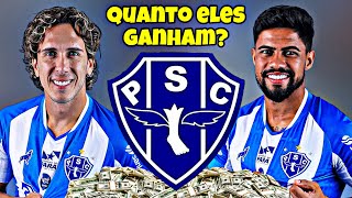 Salário Jogadores Do Paysandu 2024 [upl. by Aniled624]