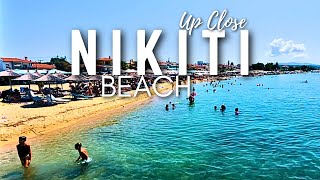 NIKITI BEACH  Sithonia Chalkidiki  Greece  Tour June 2023 [upl. by Ennairb]