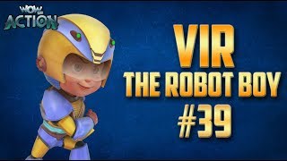 Vir The Robot Boy  Hindi Cartoon Compilation For Kids  Compilation 39  WowKidz Action [upl. by Smitty]