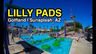 4K Lilly Pads Golfland Sunsplash Mesa AZ [upl. by Amado730]