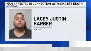 Man arrested in connection with inmate’s death [upl. by Tracay]