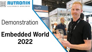 Rutroniks demonstration at the Embedded World 2022 [upl. by Tserrof898]