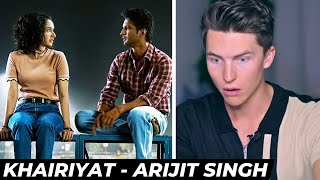 Justin Burke Reacts to KHAIRIYAT by Arijit Singh [upl. by Erodeht]