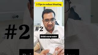 Three tips to reduce bloating 🤓 [upl. by Modnar]