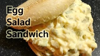 Quick and Easy Egg Salad Sandwich Recipe [upl. by Adorne]