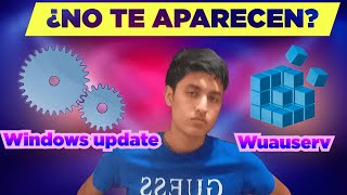 No tengo la carpeta wuauserv en editor de registro Tambien funciona con windows update  Solución [upl. by Atenahs140]