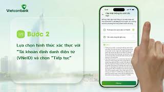 Hướng dẫn cập nhật thông tin sinh trắc học trên VCB Digibank [upl. by Yule]