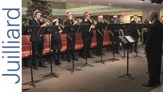 We Wish You a Merry Christmas  Juilliard Trombone Choir 2017 [upl. by Wolcott]