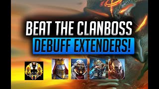 RAID Shadow Legends  Clanboss Series  Who are the Best Debuff Extenders and how do you use them [upl. by Hagep]