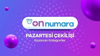 On Numara 4 Kasım 2024 Çekilişi No 89  Kazanan Kategoriler [upl. by Adara]