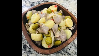 Mollejas con Guineos en Escabeche  Chicken Gizzards and Pickled Green Bananas [upl. by Etak]