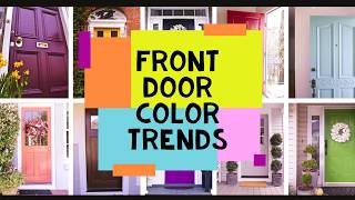 50 Front Door Color Ideas [upl. by Nolak]