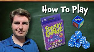 How to Play Freaky Farkle  Learn to Play Board Games WEGames [upl. by Arag696]