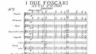 G Verdi  I Due Foscari  Prelude   1844 [upl. by Rimola878]