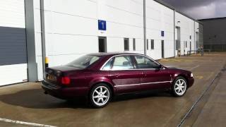 1997 R Audi A8 42 Quattro Sport in Ruby Red Pearl [upl. by Reinald165]