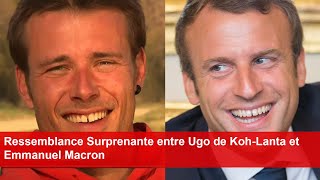 Ressemblance Surprenante entre Ugo de KohLanta et Emmanuel Macron [upl. by Edouard]